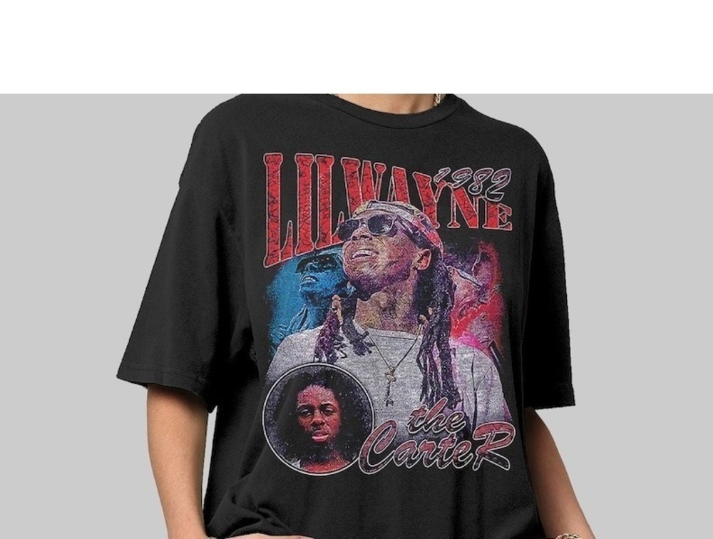 Lil Wayne T Shirt Inspired 90s Rap T-Shirt Rap Tees